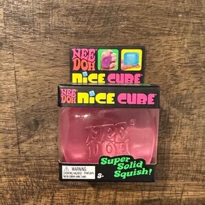 Nice Cube Pink Squishy Toy